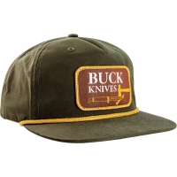 Бейсболка Buck Vintage Logo, зеленая купить в Калининграде