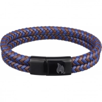 Браслет Zippo Braided Leather Bracelet (22 см) купить в Калининграде