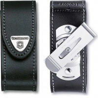 Чехол для ножа Victorinox Leather Belt Pouch, черный, кожа купить в Калининграде