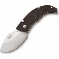 Нож складной LionSteel Skinner 8901 G10, сталь 440C Satin Finish, рукоять стеклотекстолит, чёрный купить в Калининграде