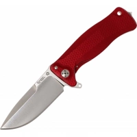 Нож складной LionSteel SR11A RS RED, сталь Uddeholm Sleipner® Satin Finish, рукоять алюминий (Solid®), красный купить в Калининграде