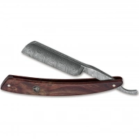 Опасная бритва Boker Damascus Curly Birch 6/8, сталь дамаск, рукоять коричневая береза купить в Калининграде