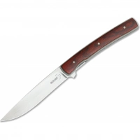 Складной нож Boker Urban Trapper Gentleman Cocobolo Wood 01BO722, сталь VG-10, рукоять титан/дерево купить в Калининграде