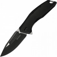 Складной нож Flourish KERSHAW 3935, сталь 8Cr13MoV BlackWash™, рукоять G-10 и Carbon купить в Калининграде