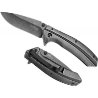 Складной полуавтоматический нож Kershaw Filter K1306BW, сталь 4Cr14, рукоять нержавеющая сталь купить в Калининграде