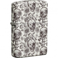 Зажигалка Skeleton Glow in the Dark Green ZIPPO купить в Калининграде