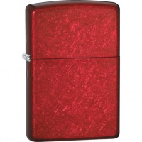 Зажигалка ZIPPO Classic с покрытием Candy Apple Red™, латунь/сталь, красная, глянцевая, 36x12x56 мм купить в Калининграде